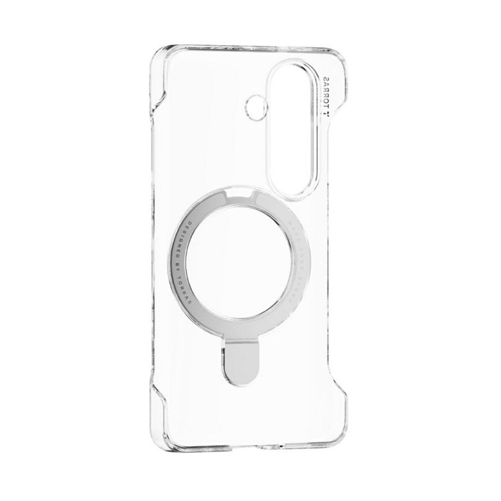Futrola MagSafe za Samsung Galaxy S26 S942, Torras, Ostand Slim, Prozirna