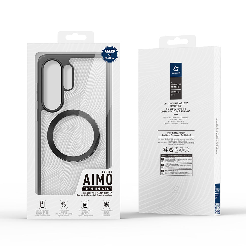 MagSafe futrola za Samsung Galaxy S26 Ultra S948, DUX DUCIS, Aimo, Crna