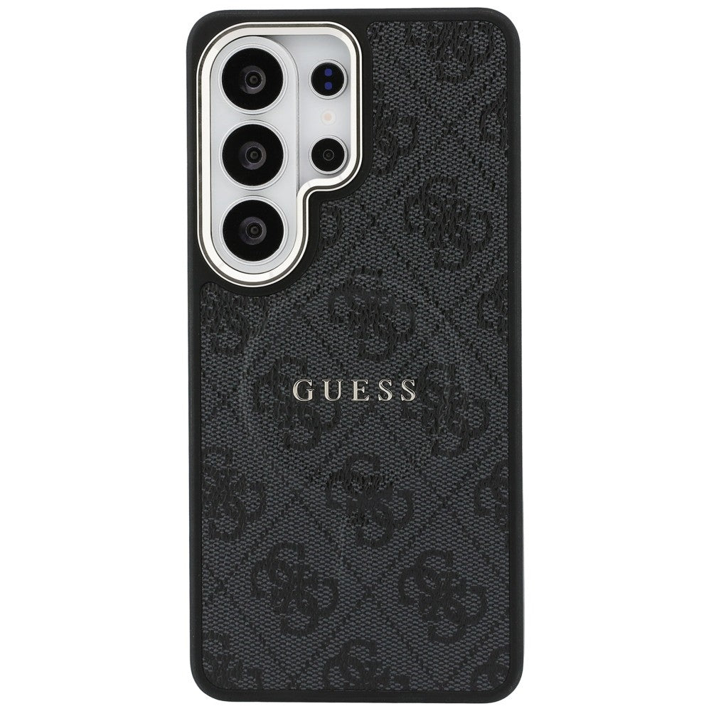 MagSafe futrola za Samsung Galaxy S26 Ultra S948, Guess, 4G Embossed Ring, Crna