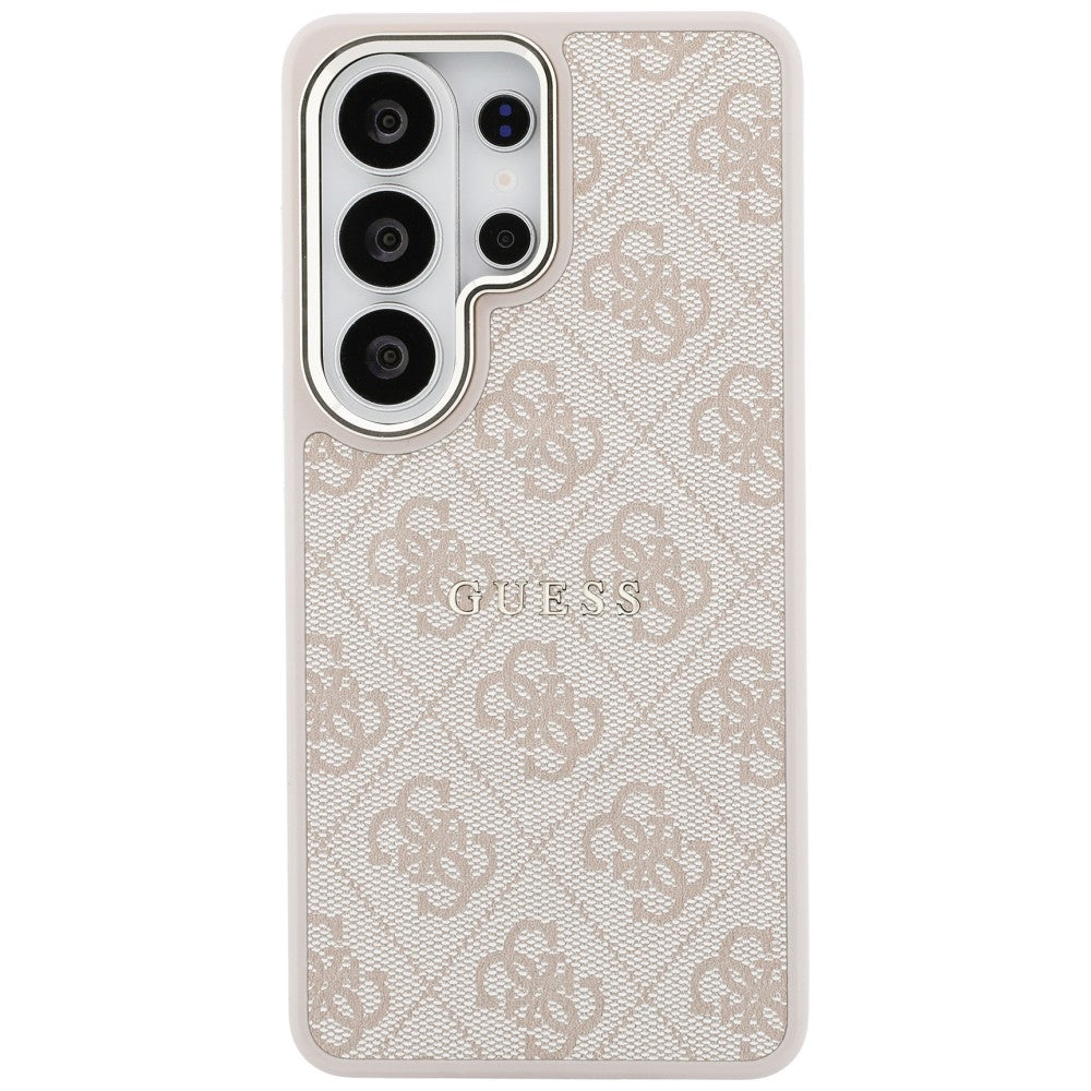 MagSafe futrola za Samsung Galaxy S26 Ultra S948, Guess, 4G Embossed Ring, Roza