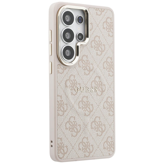 MagSafe futrola za Samsung Galaxy S26 Ultra S948, Guess, 4G Embossed Ring, Roza