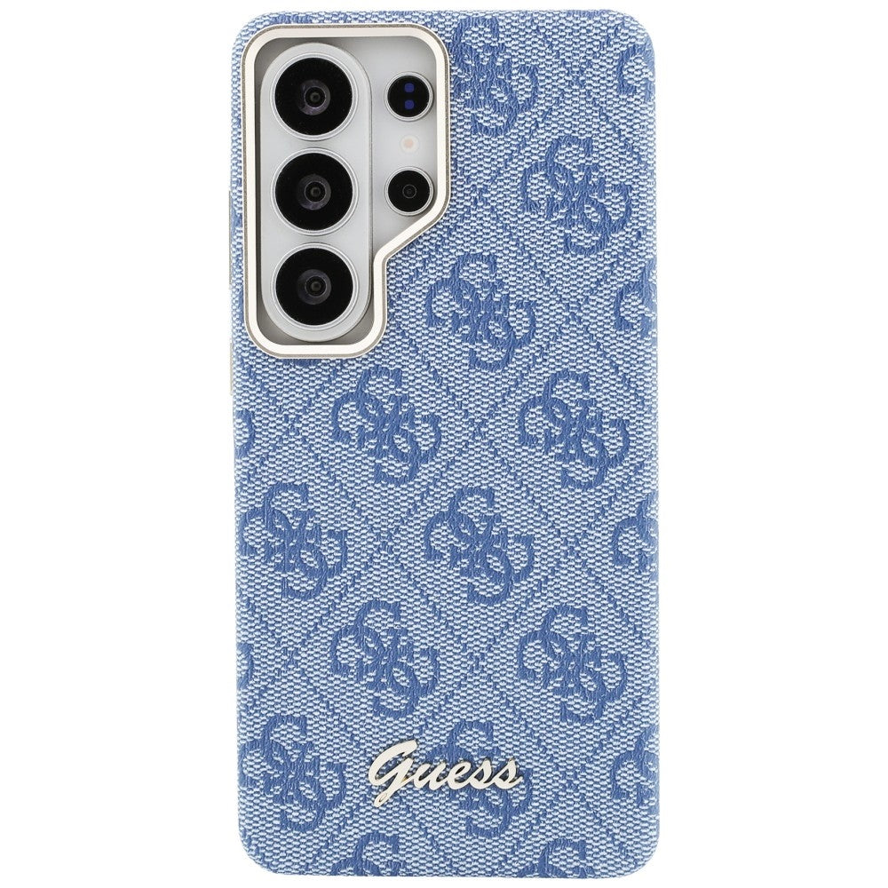 MagSafe futrola za Samsung Galaxy S26 Ultra S948, Guess, 4G Script Logo, Plava