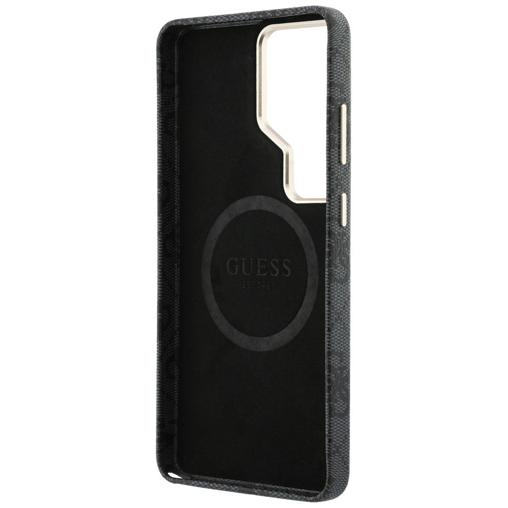 MagSafe futrola za Samsung Galaxy S26 Ultra S948, Guess, 4G Script Logo, Crna