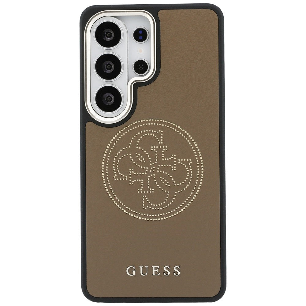 Futrola MagSafe za Samsung Galaxy S26 Ultra S948, Guess, Perforated Logo, Smeđa