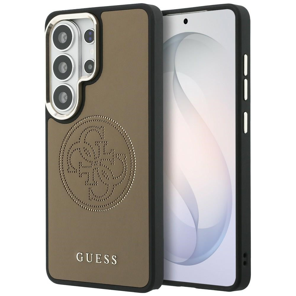 Futrola MagSafe za Samsung Galaxy S26 Ultra S948, Guess, Perforated Logo, Smeđa