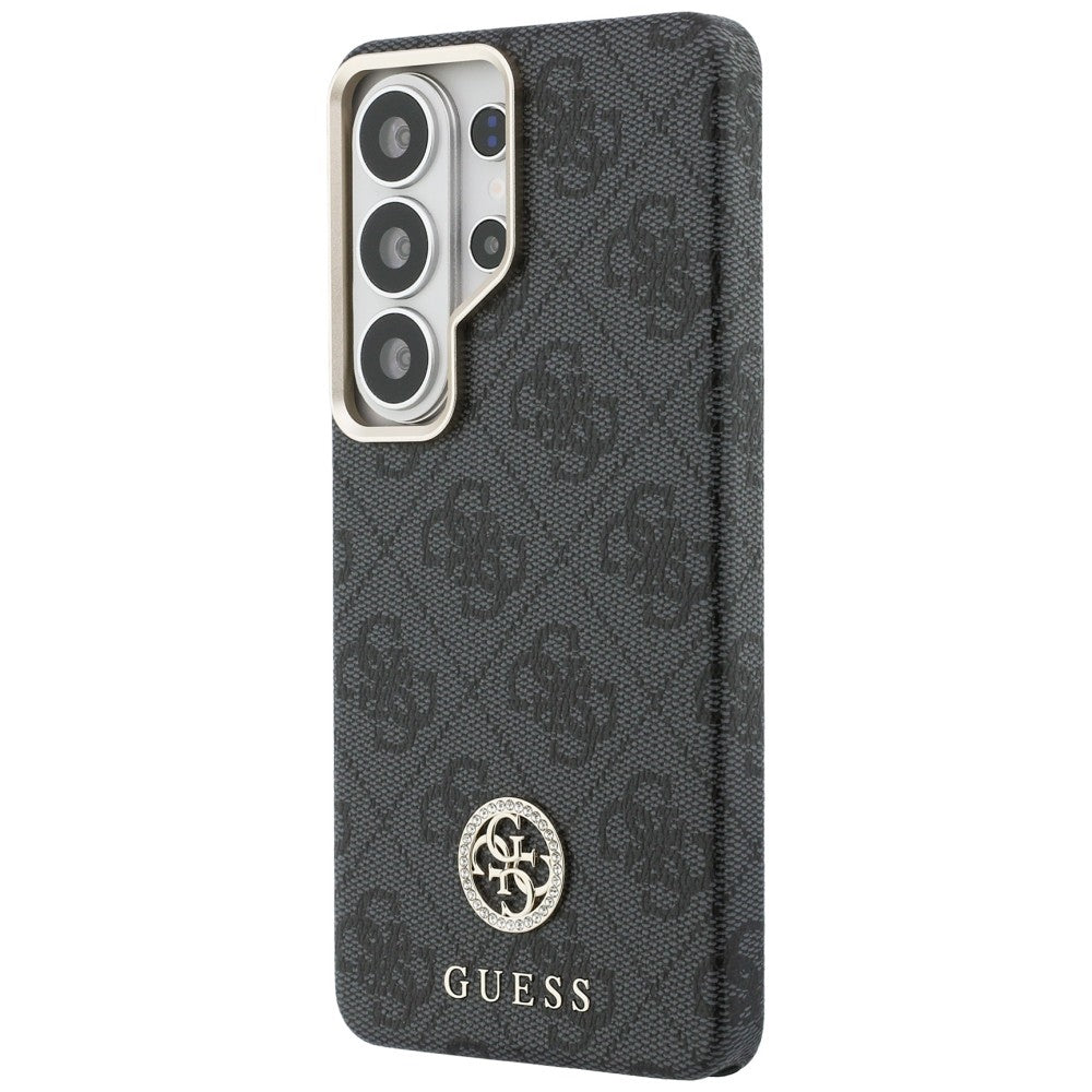 MagSafe futrola za Samsung Galaxy S26 Ultra S948, Guess, Strass Round Logo, Crna