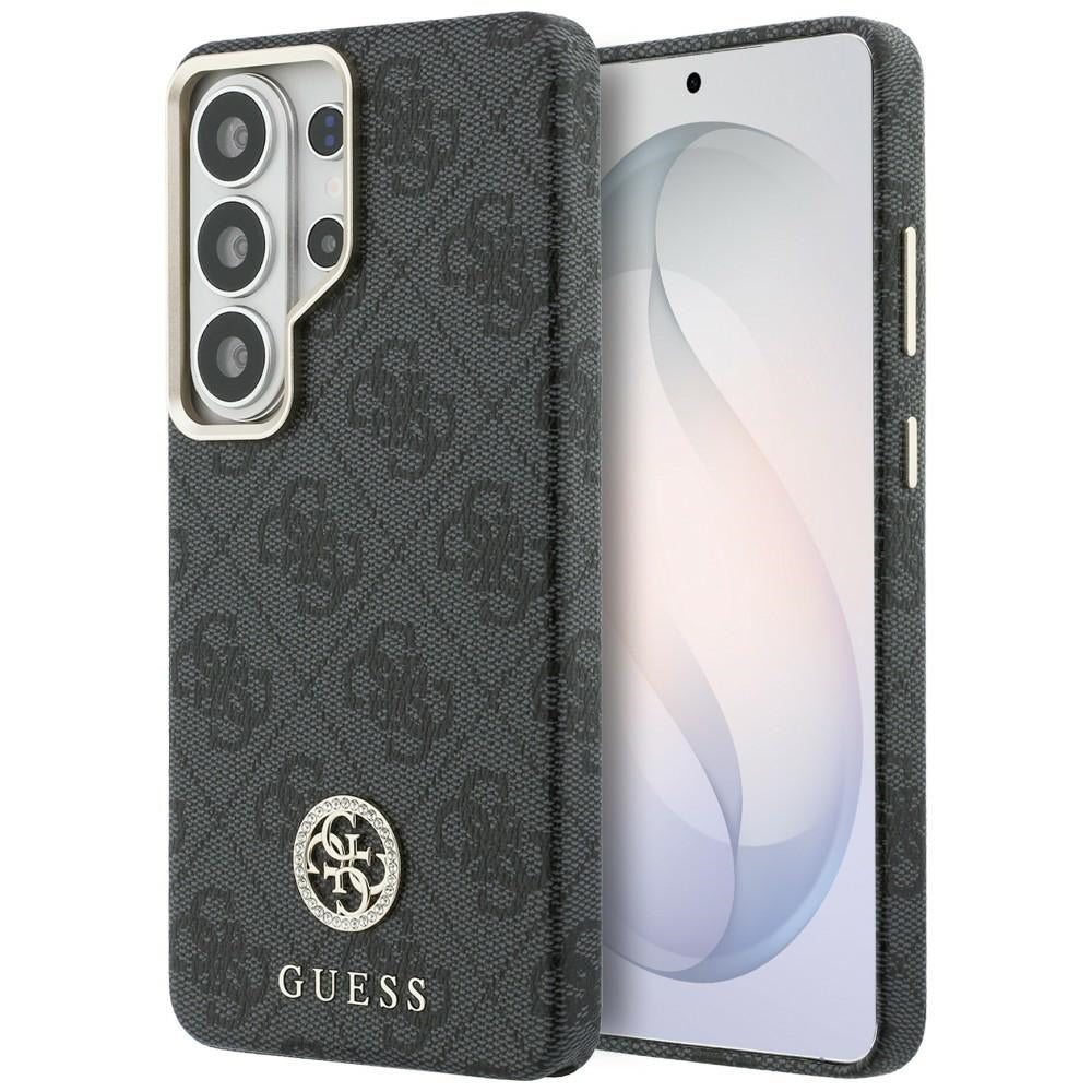 MagSafe futrola za Samsung Galaxy S26 Ultra S948, Guess, Strass Round Logo, Crna
