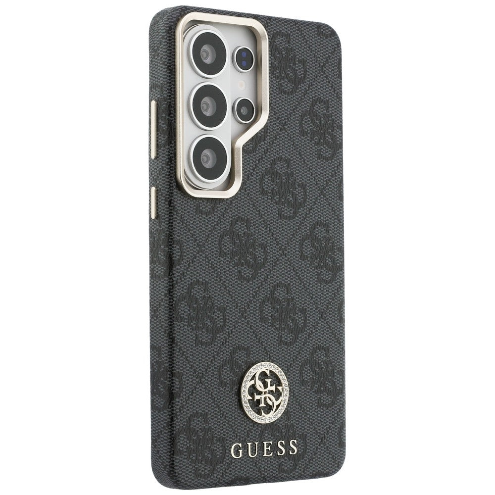 MagSafe futrola za Samsung Galaxy S26 Ultra S948, Guess, Strass Round Logo, Crna