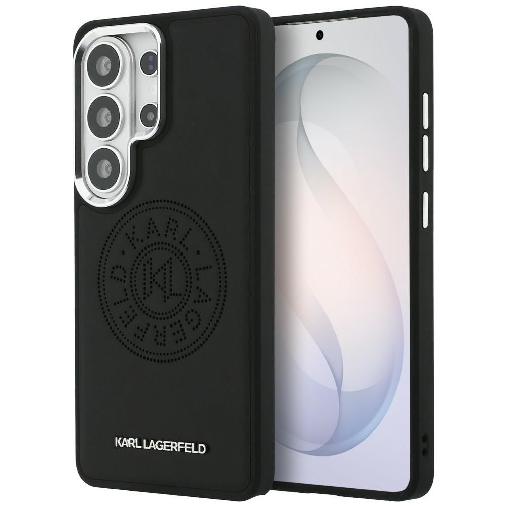 MagSafe futrola za Samsung Galaxy S26 Ultra S948, Karl Lagerfeld, Karl Round Point Logo, Crna