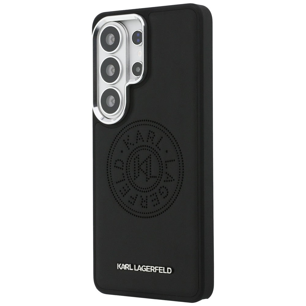 MagSafe futrola za Samsung Galaxy S26 Ultra S948, Karl Lagerfeld, Karl Round Point Logo, Crna