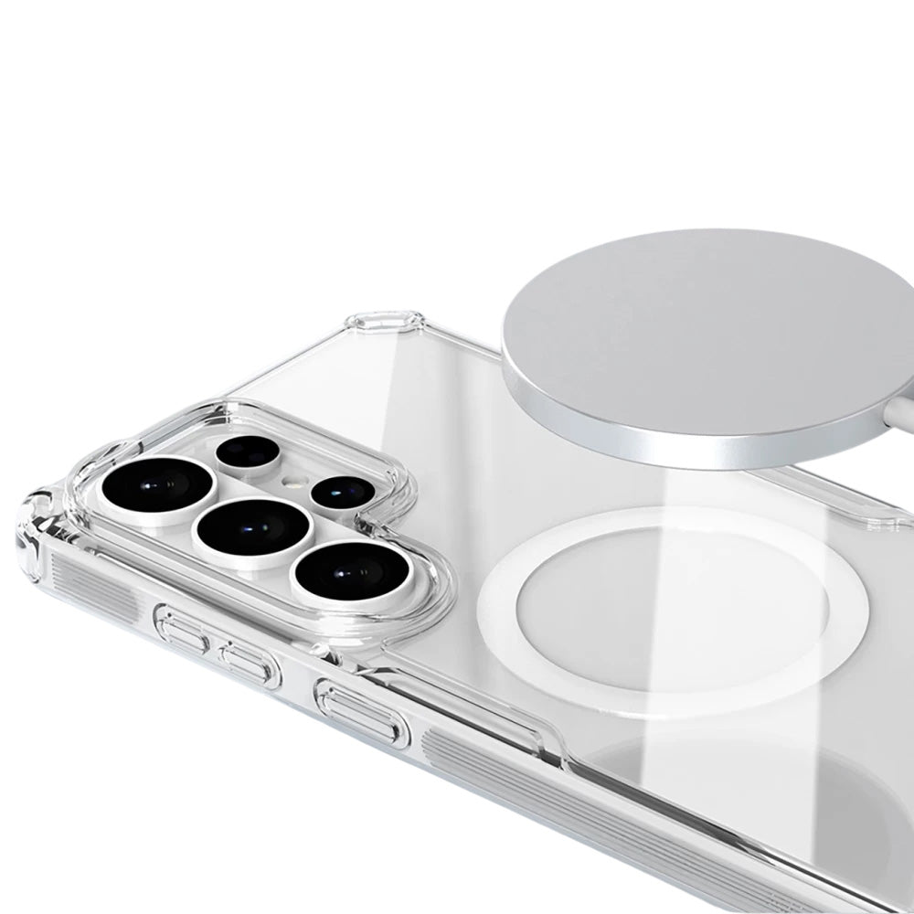 MagSafe maska za Samsung Galaxy S26 Ultra S948, Nillkin, Nature Pro, Bijela