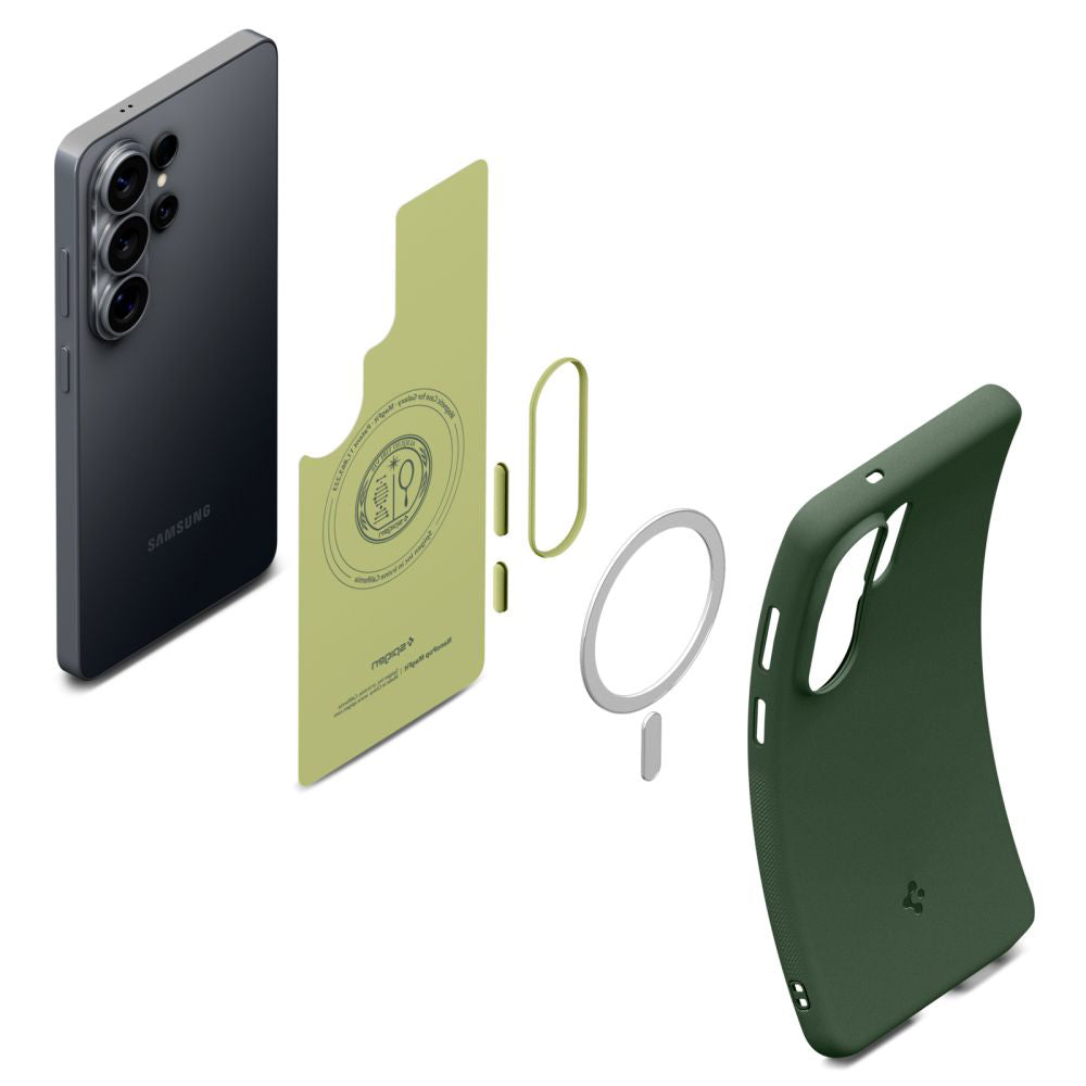 MagSafe futrola za Samsung Galaxy S26 Ultra S948, Spigen, Caseology Nano Pop, Zelena ACS11039