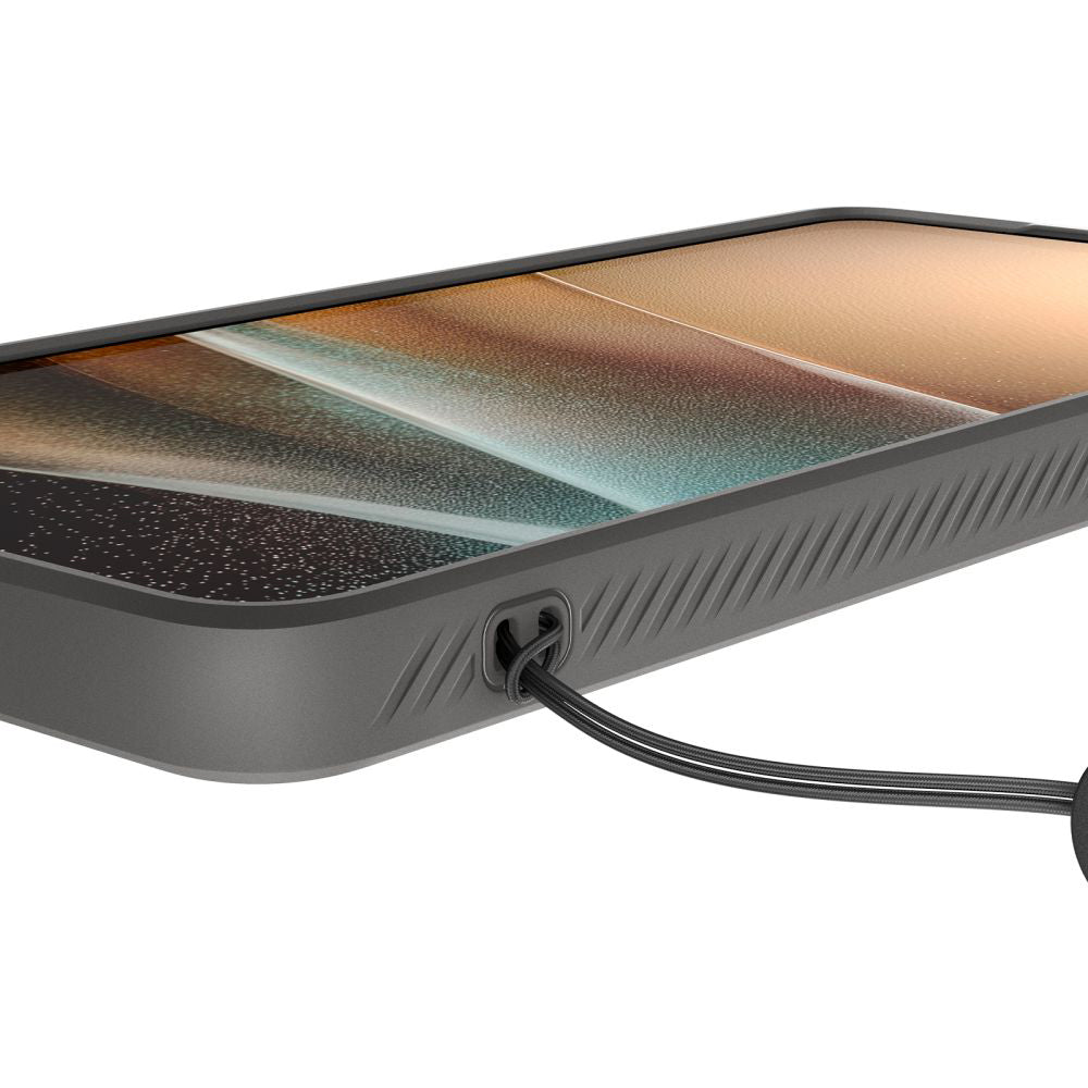 Futrola MagSafe za Samsung Galaxy S26 Ultra S948, Spigen, Liquid Air, Siva ACS10675