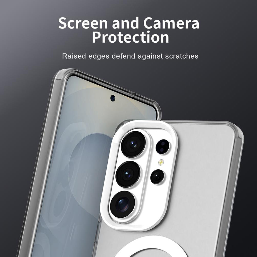 Futrola MagSafe za Samsung Galaxy S26 Ultra, Techsuit, CandyCase, Bijela