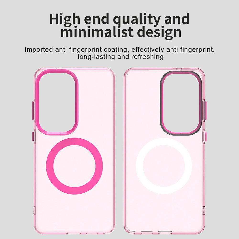 Futrola MagSafe za Samsung Galaxy S26 Ultra S948, Techsuit, CandyCase, Roza