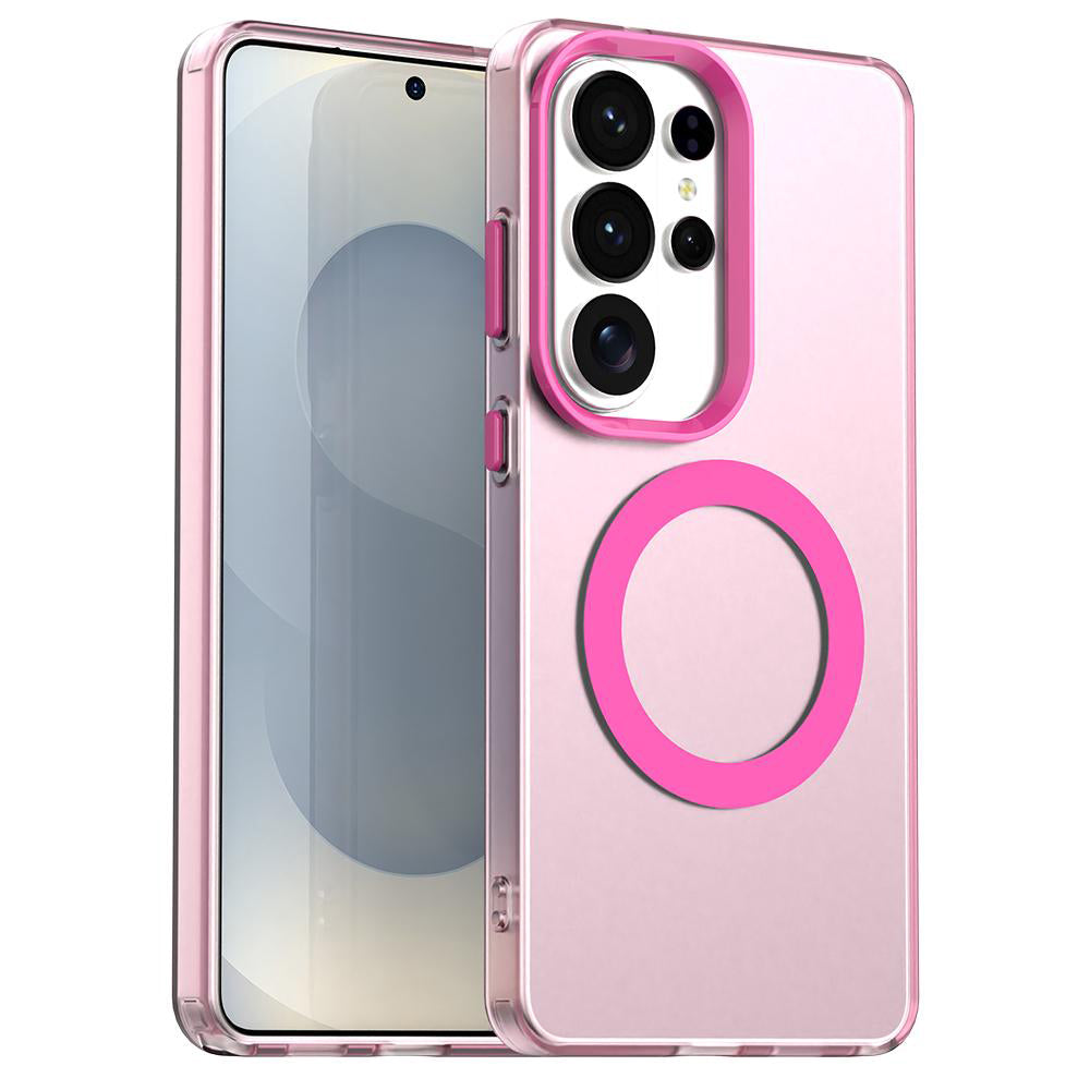Futrola MagSafe za Samsung Galaxy S26 Ultra S948, Techsuit, CandyCase, Roza