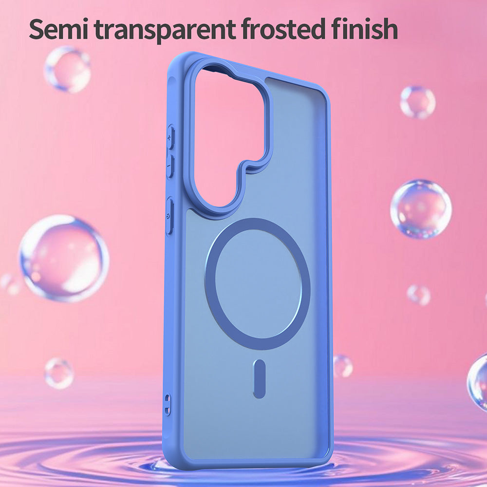 Futrola MagSafe za Samsung Galaxy S26 Ultra S948, Techsuit, HaloFrost II, Plava