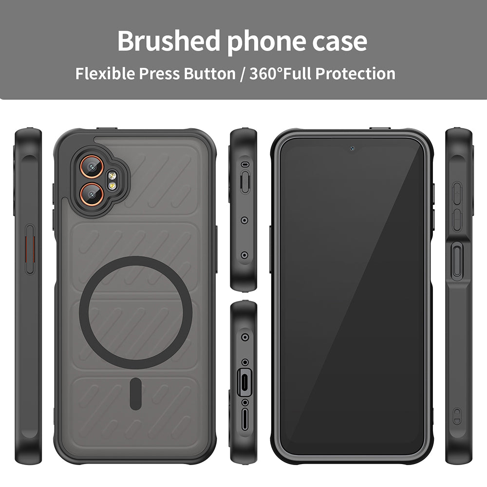 MagSafe futrola za Samsung Galaxy XCover7 Pro, Techsuit, HaloFrost II, Crna