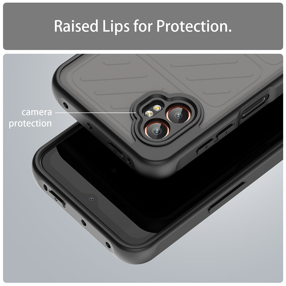 MagSafe futrola za Samsung Galaxy XCover7 Pro, Techsuit, HaloFrost II, Crna
