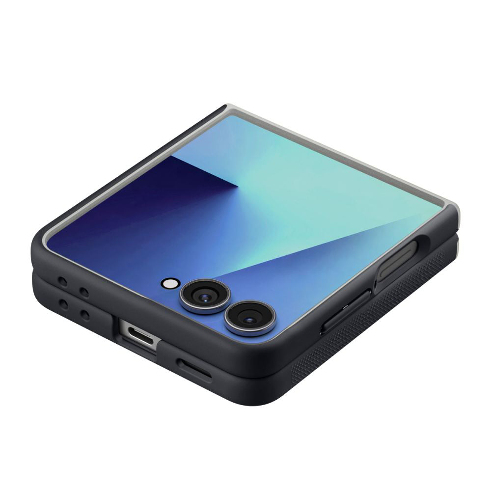 Husa MagSafe za Samsung Galaxy Z Flip7 F766, Spigen, Caseology Nano Pop, Crna ACS11158