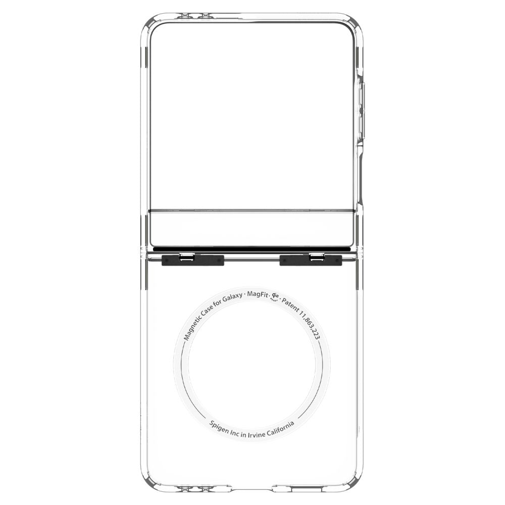 Futrola MagSafe za Samsung Galaxy Z Flip7 F766, Spigen, Ultra Hybrid Pro, Prozirna ACS09559
