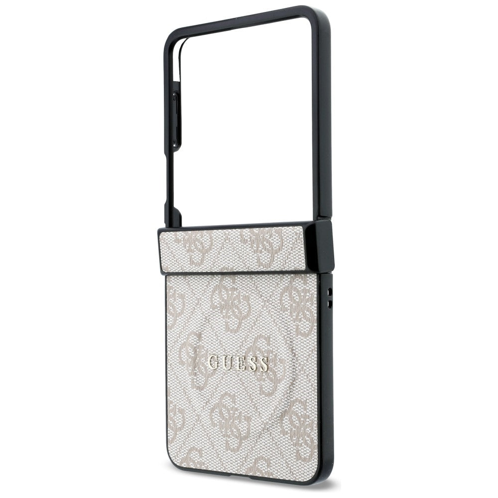 MagSafe futrola za Samsung Galaxy Z Flip8 F776, Guess, 4G Leather Classic, Roza