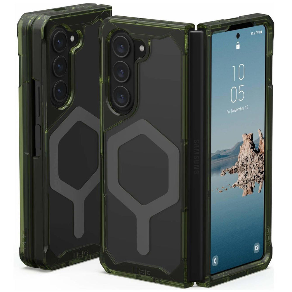 MagSafe futrola za Samsung Galaxy Z Fold5 F946, Urban Armor Gear, Plyo Pro, Zelena Siva