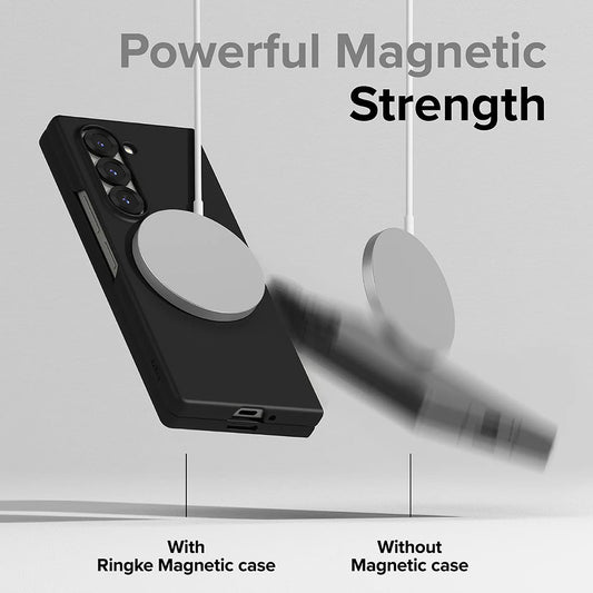 MagSafe futrola za Samsung Galaxy Z Fold6 F956, Ringke, Slim, Crna