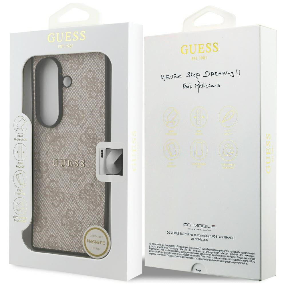 MagSafe futrola za Samsung Galaxy Z Fold7 F966, Guess, 4G Classic, Roza