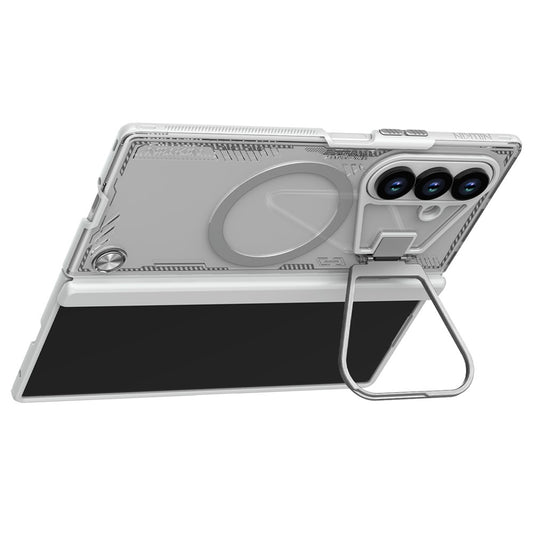 MagSafe futrola za Samsung Galaxy Z Fold7 F966, Nillkin, Iceblade Prop s izrezom za kameru, Siva