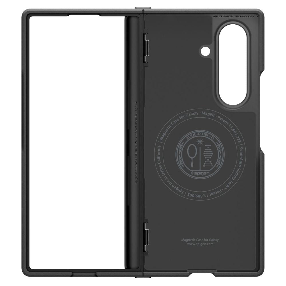 Husa MagSafe za Samsung Galaxy Z Fold7 F966, Spigen, Slim Armor Pro, Crna ACS09551