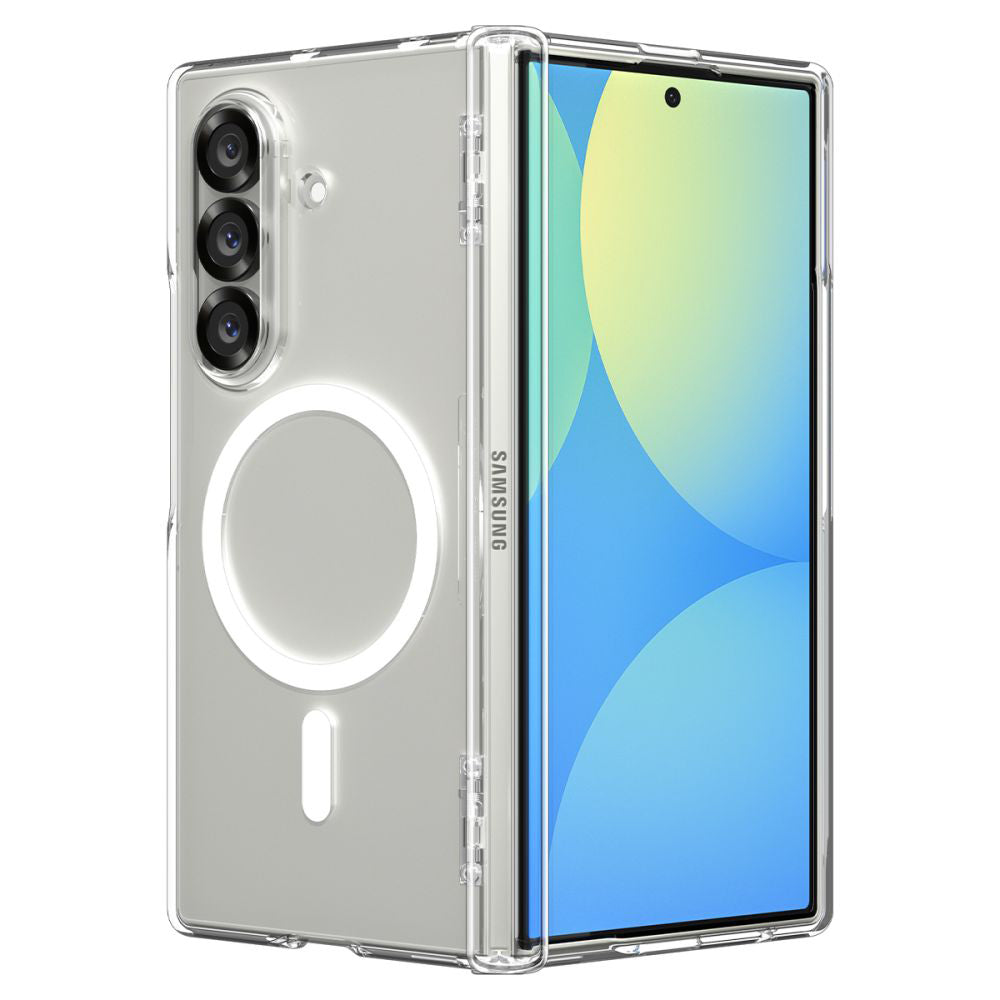 Futrola MagSafe za Samsung Galaxy Z Fold7 F966, Spigen, Ultra Hybrid Pro, Prozirna ACS09546