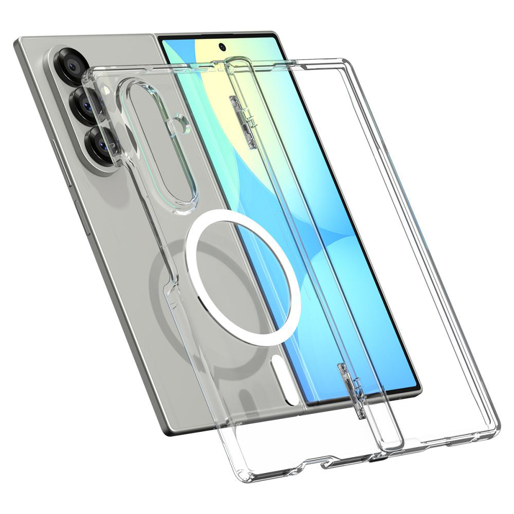 Futrola MagSafe za Samsung Galaxy Z Fold7 F966, Spigen, Ultra Hybrid Pro, Prozirna ACS09546