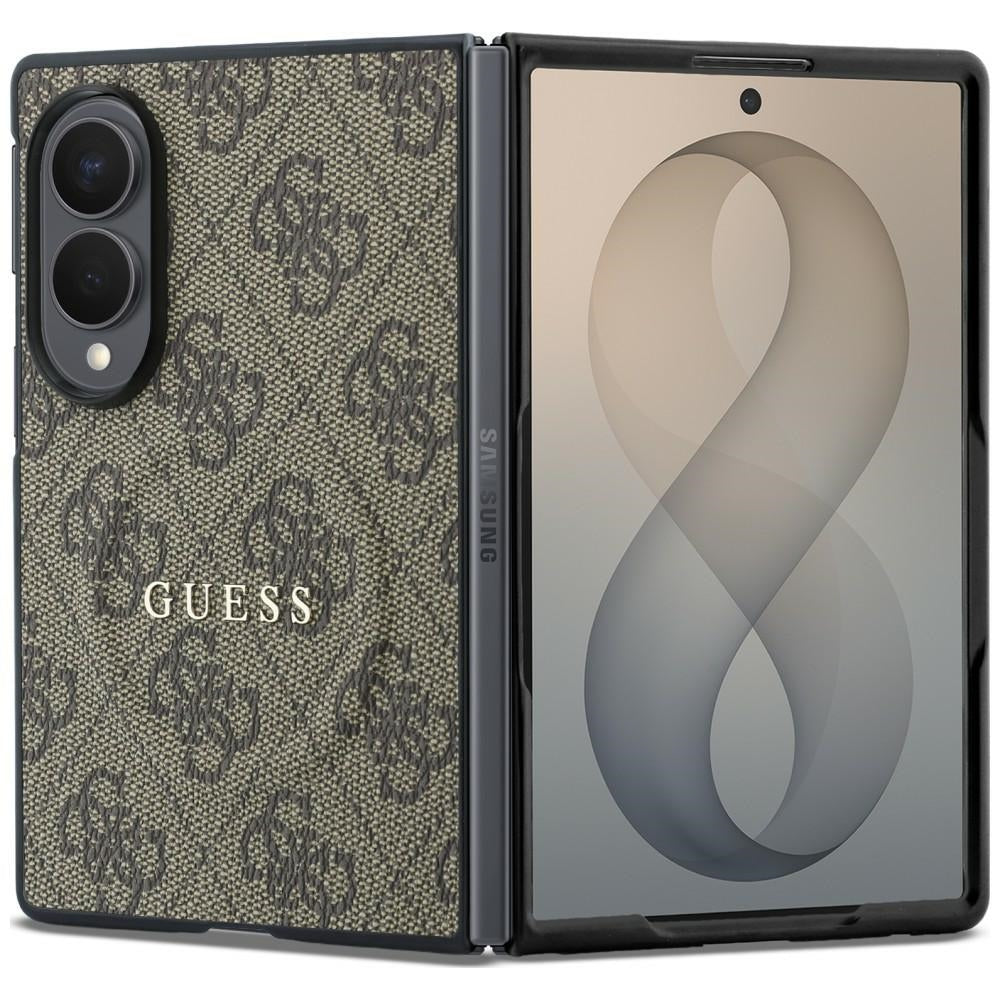 MagSafe futrola za Samsung Galaxy Z Fold8 F971, Guess, 4G Leather Classic, Smeđa