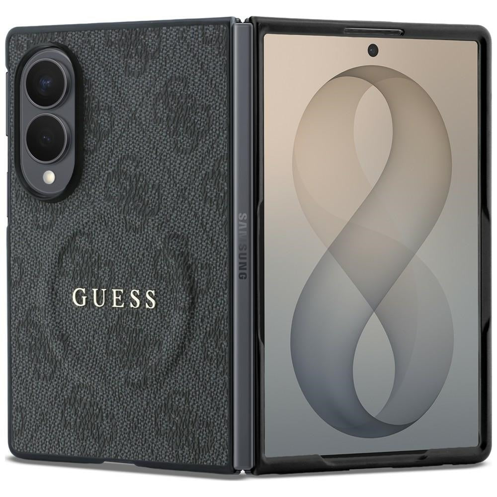 MagSafe futrola za Samsung Galaxy Z Fold8 F971, Guess, 4G Leather Classic, Crna
