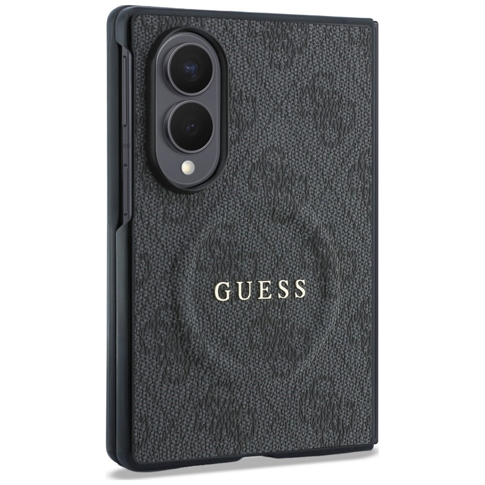 MagSafe futrola za Samsung Galaxy Z Fold8 F971, Guess, 4G Leather Classic, Crna