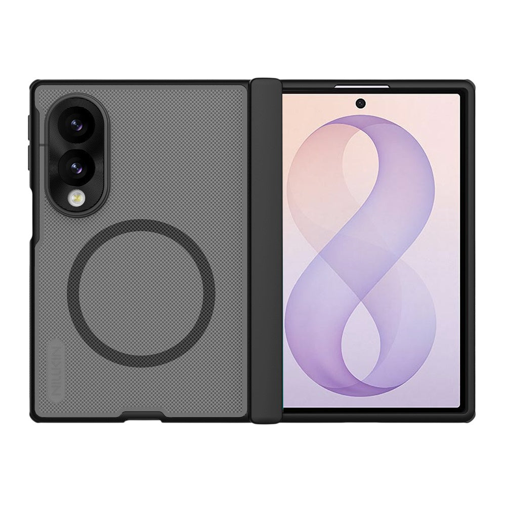 MagSafe futrola za Samsung Galaxy Z Fold8 F971, Nillkin, Super Frosted Shield, Crna Prozirna