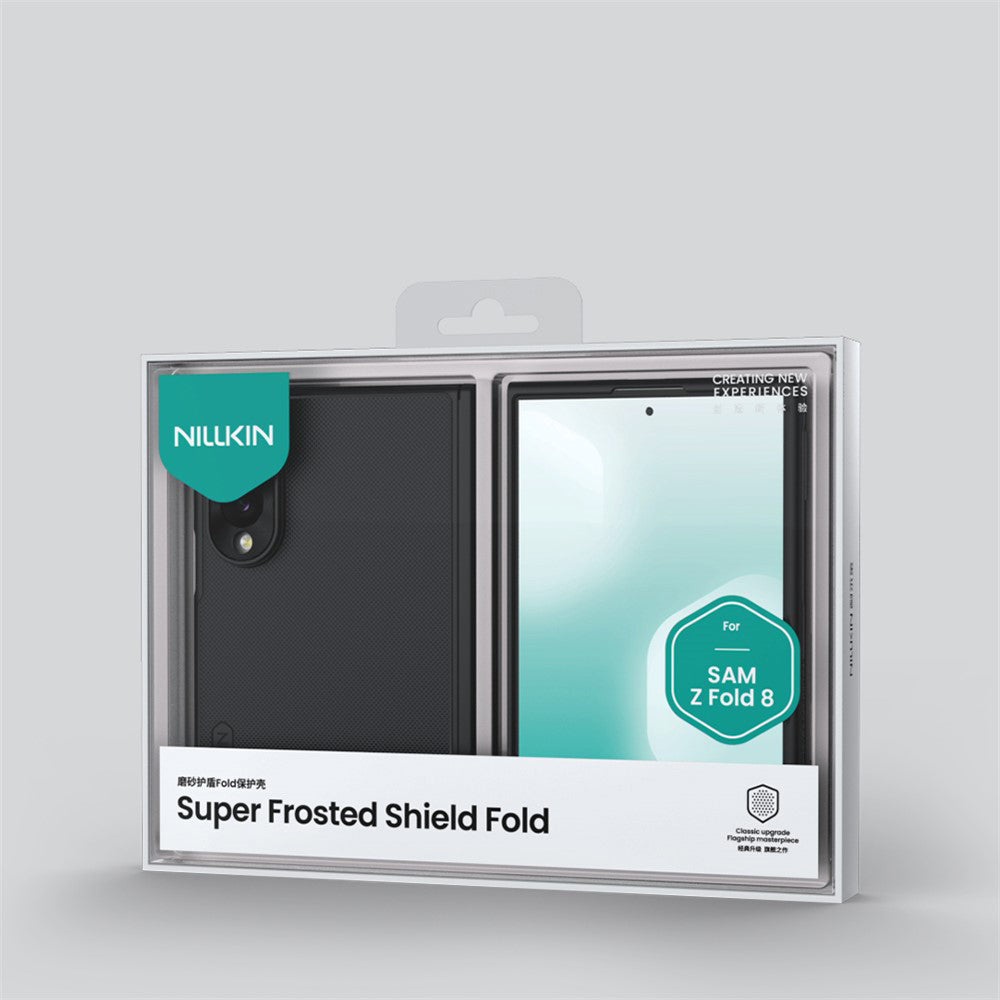 MagSafe futrola za Samsung Galaxy Z Fold8 F971, Nillkin, Super Frosted Shield, Crna Prozirna