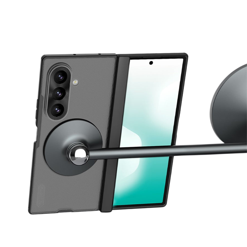 MagSafe futrola za Samsung Galaxy Z Fold8 Ultra F976, Nillkin, Super Frosted Shield, Crna Prozirna
