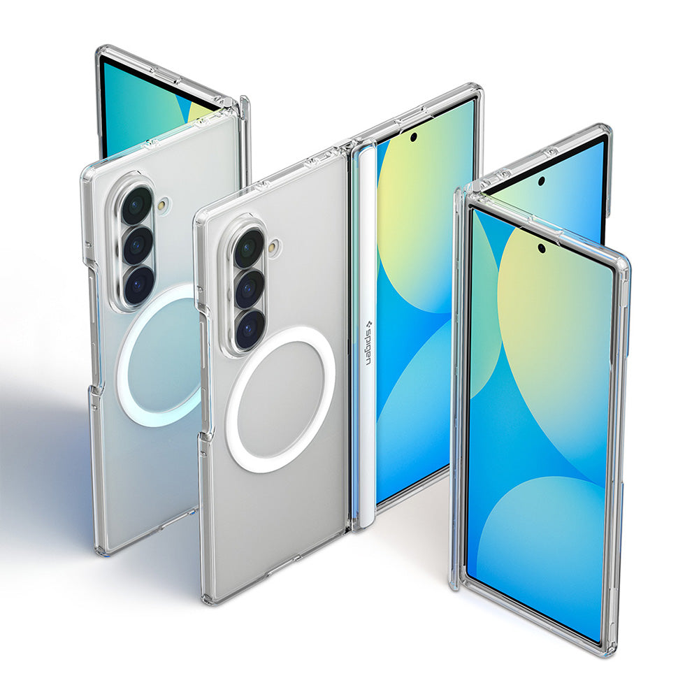 MagSafe futrola za Samsung Galaxy Z Fold8 Ultra F976, Spigen, Ultra Hybrid Pro, Prozirna Bijela ACS11506