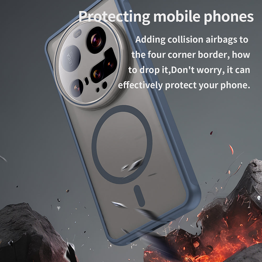 MagSafe futrola za Xiaomi 15 Ultra, Techsuit, HaloFrost II, Tamnoplava