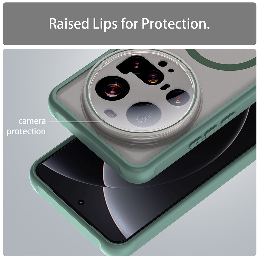 MagSafe futrola za Xiaomi 15 Ultra, Techsuit, HaloFrost II, Zelena