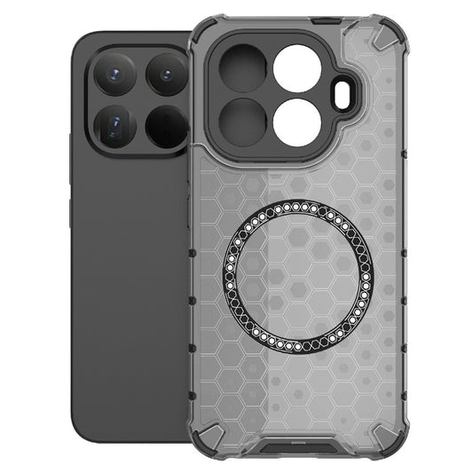 MagSafe futrola za Xiaomi 15T Pro, Techsuit, HoneyComb Shield, Crna