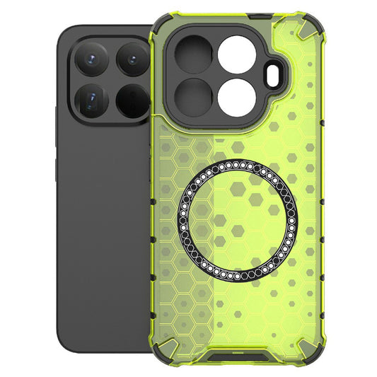 MagSafe futrola za Xiaomi 15T Pro, Techsuit, HoneyComb Shield, Zelena