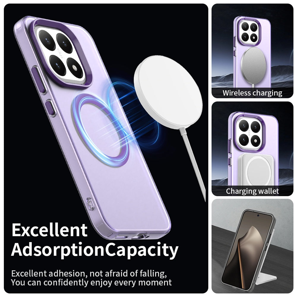 Futrola MagSafe za Xiaomi 15T, Techsuit, CandyCase, Ljubičasta