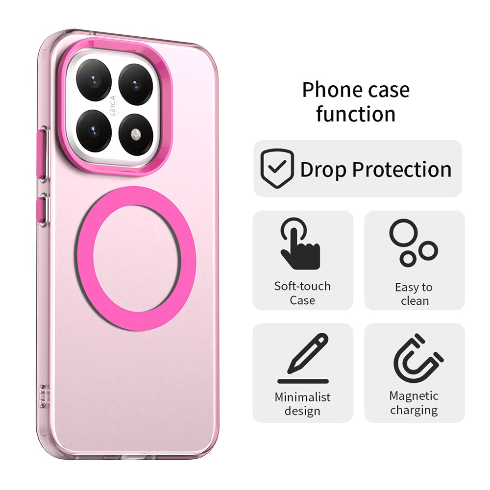 Futrola MagSafe za Xiaomi 15T, Techsuit, CandyCase, Roza