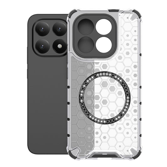Futrola MagSafe za Xiaomi 15T, Techsuit, HoneyComb Shield, Bijela