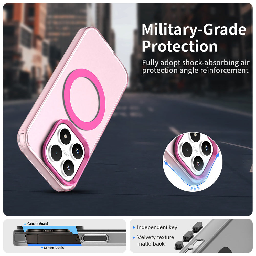 Futrola MagSafe za Xiaomi 17, Techsuit, CandyCase, Roza