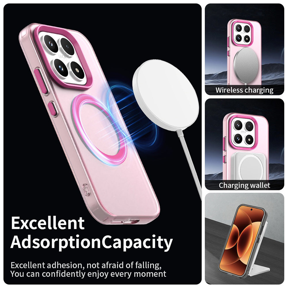Futrola MagSafe za Xiaomi 17, Techsuit, CandyCase, Roza