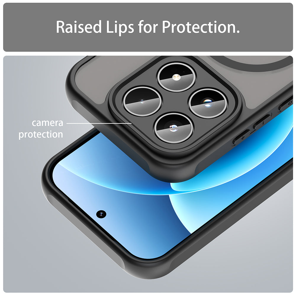 Futrola MagSafe za Xiaomi 17, Techsuit, HaloFrost II, Roza
